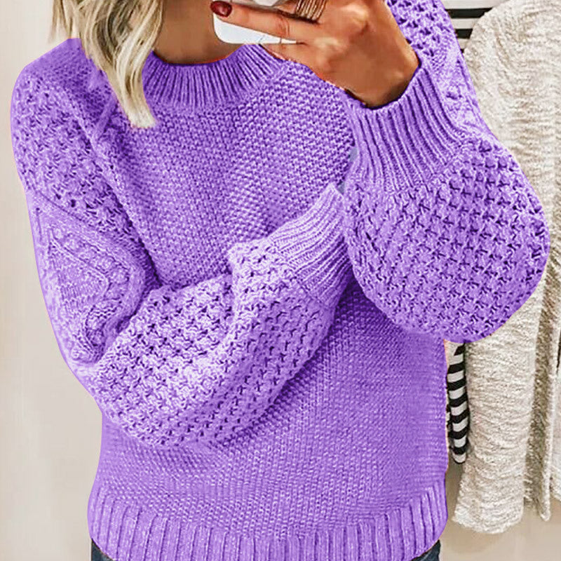 Load image into Gallery viewer, All Match Solid Color Thick Warm Sweater
