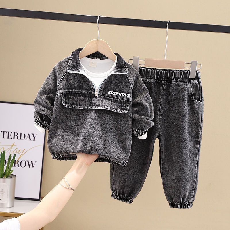 Load image into Gallery viewer, Boys Spring Clothing New Clothes Fashionable Handsome Children&#39;s Clothing
