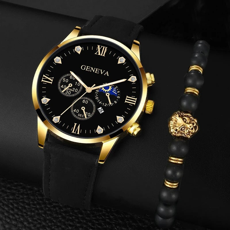 Load image into Gallery viewer, Fashion Belt Quartz Watch With Bracelet Suit
