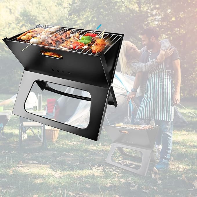 Load image into Gallery viewer, Foldable Charcoal Grill
