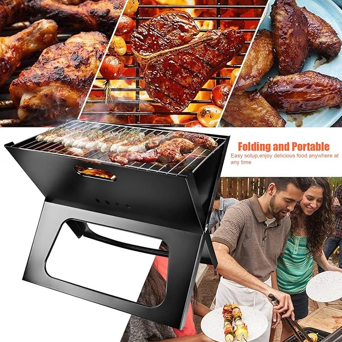 Load image into Gallery viewer, Foldable Charcoal Grill
