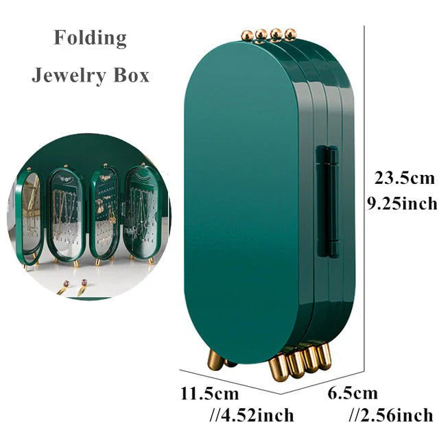 Load image into Gallery viewer, Folding Screen Jewelry Box
