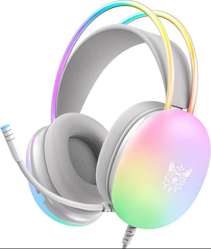 Load image into Gallery viewer, Rainbow Gaming Headphones
