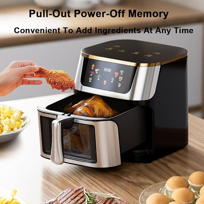 Load image into Gallery viewer, Stainless Steel Visual Air Fryer
